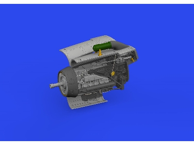 Bf 109F engine PRINT 1/72 - EDUARD - zdjęcie 2