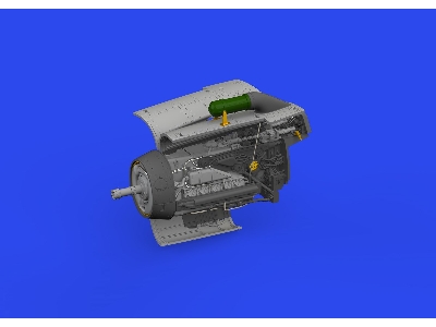 Bf 109F engine PRINT 1/72 - EDUARD - zdjęcie 6