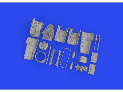 Bf 109F engine PRINT 1/72 - EDUARD - zdjęcie 8