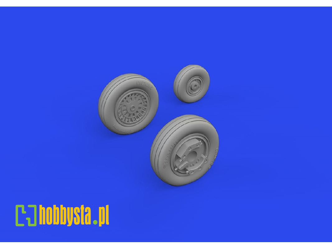 L-39 wheels PRINT 1/72 - EDUARD - zdjęcie 1 L-39 wheels PRINT 1/72 - EDUARD - zdjęcie 1