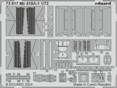 Me 410A-1 1/72 - AIRFIX - zdjęcie 2