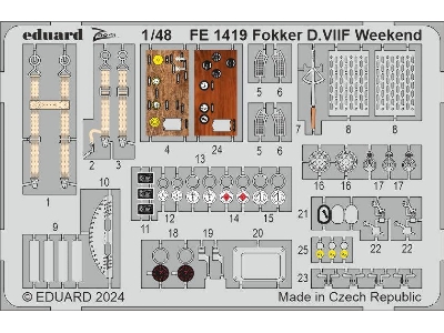 Fokker D. VIIF Weekend 1/48 - EDUARD - zdjęcie 1