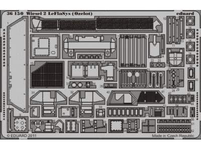  Wiesel 2 LeFlaSys (Ozelot) 1/35 - Revell - blaszki - zdjęcie 1