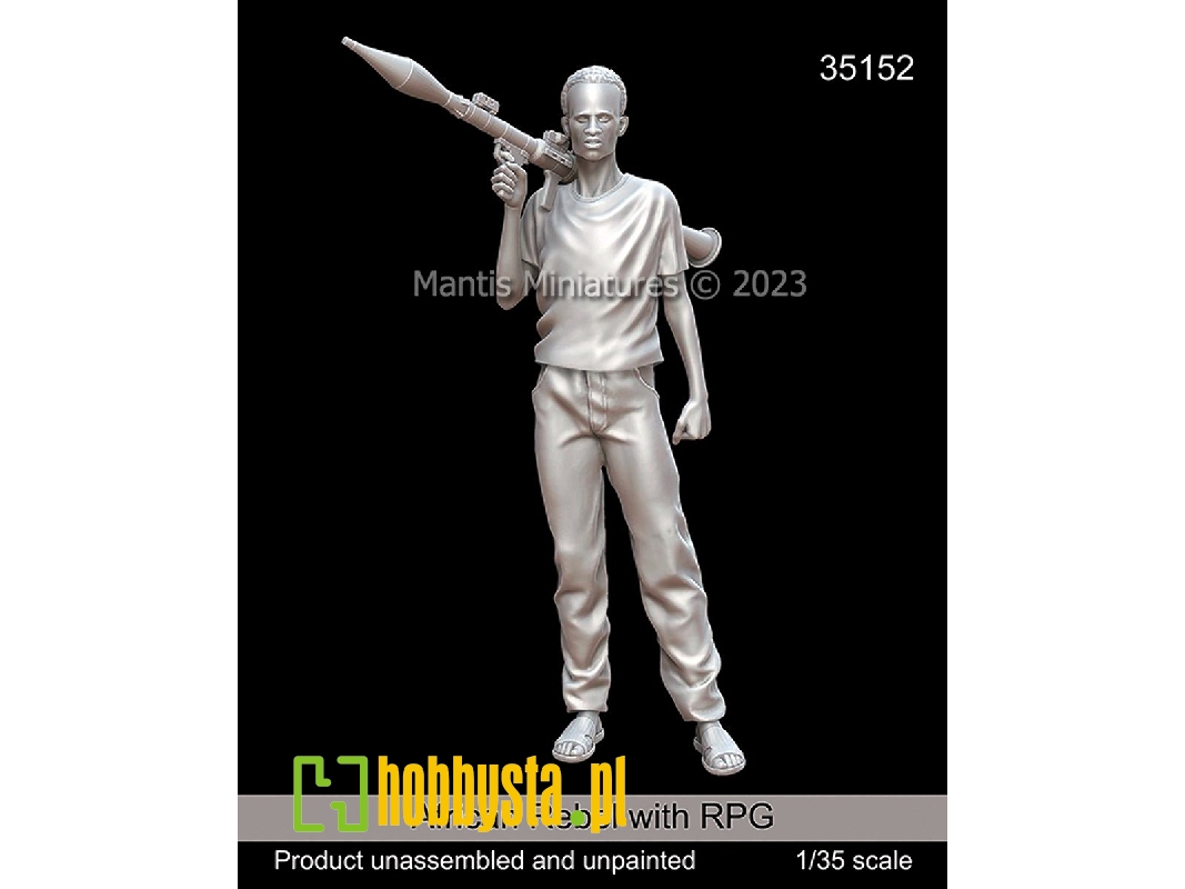 African Rebel With Rpg - zdjęcie 1 African Rebel With Rpg - zdjęcie 1