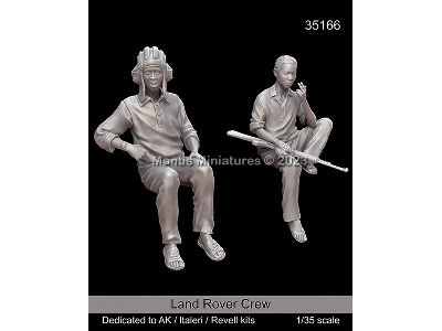 Land Rover Crew (For Ak, Italeri, Revell) - zdjęcie 1