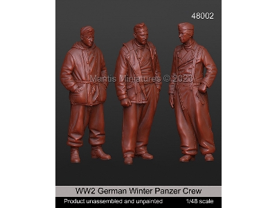 Ww2 German Winter Panzer Crew - zdjęcie 1