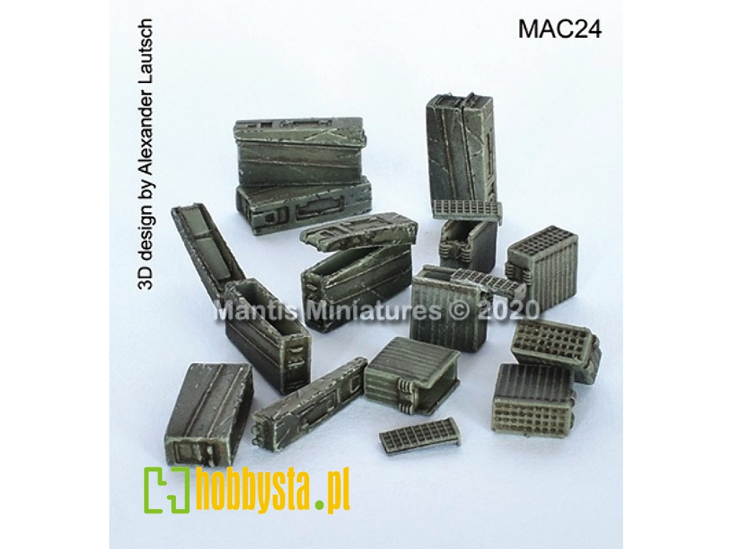 Nato Mg3 Ammo Boxes - zdjęcie 1 Nato Mg3 Ammo Boxes - zdjęcie 1