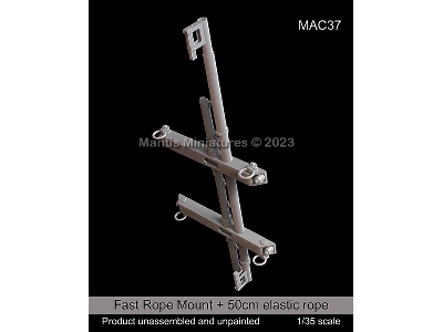 Fast Rope Mount And 50cm Elastic Rope (For Black Hawks) - zdjęcie 1