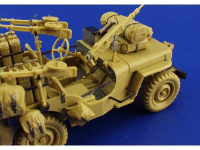  Willys Jeep SAS 1/35 - Tamiya - blaszki - zdjęcie 7