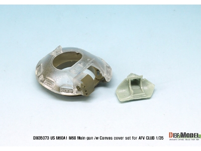 Us M60a1 M68 Main Gun /Canvas Cover Set(For Afv Club 1/35 Kit) - zdjęcie 5