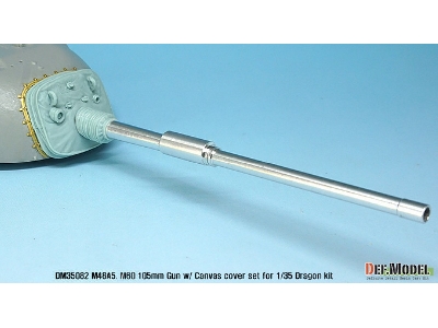 Us M48a5/M60 M68 Main Gun W/ Canvas Cover Set (For Dragon Kit) - zdjęcie 5