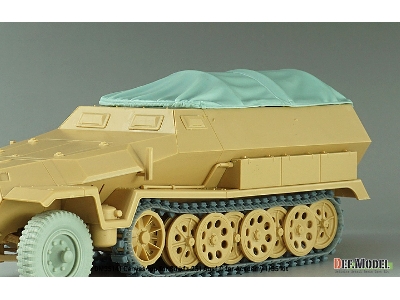 Canvas Top For Sd.Kfz.251 Ausf.C (For Academy) - zdjęcie 7