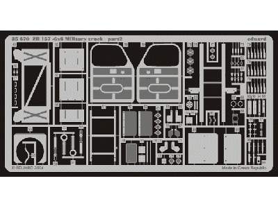  ZiL-157  6x6 Military Truck 1/35 - Trumpeter - blaszki - zdjęcie 3