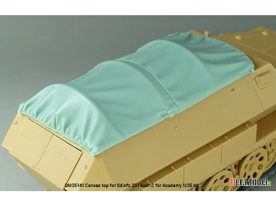 Canvas Top For Sd.Kfz.251 Ausf.C (For Academy) - zdjęcie 10