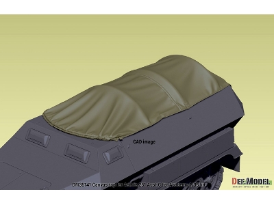 Canvas Top For Sd.Kfz.251 Ausf.C (For Academy) - zdjęcie 12