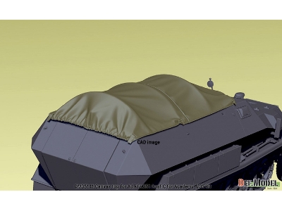 Canvas Top For Sd.Kfz.251 Ausf.C (For Academy) - zdjęcie 14