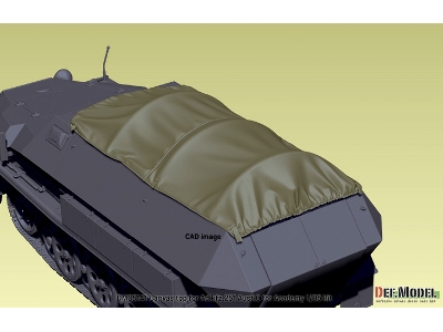 Canvas Top For Sd.Kfz.251 Ausf.C (For Academy) - zdjęcie 15