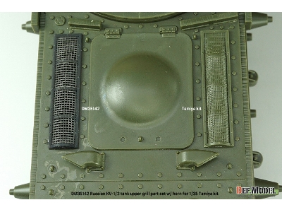 Russian Kv-1/2 Upper Grill Set With Horn (For Tamiya) - zdjęcie 10