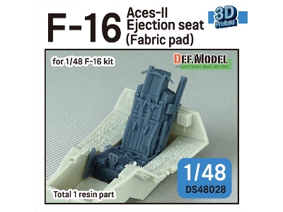 F-16 Aces-ii Ejection Seat (Fabric Pad) (For F-16 Kit) - zdjęcie 1