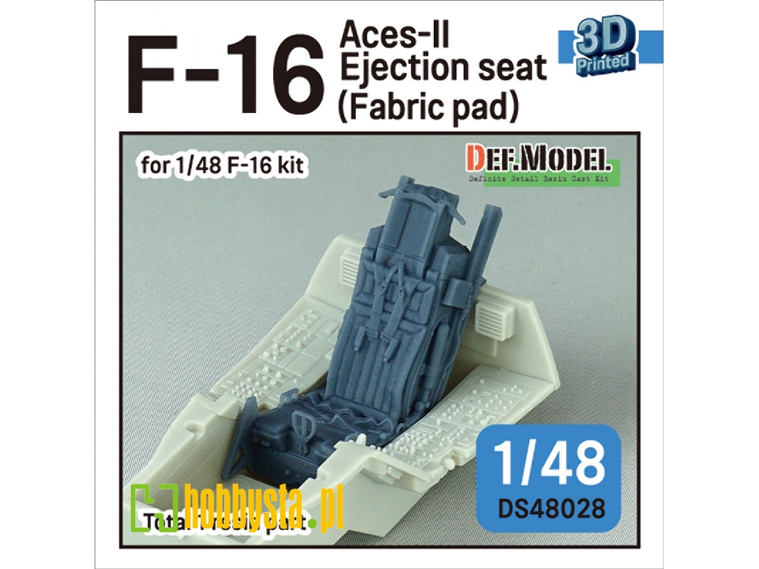 F-16 Aces-ii Ejection Seat (Fabric Pad) (For F-16 Kit) - zdjęcie 1 F-16 Aces-ii Ejection Seat (Fabric Pad) (For F-16 Kit) - zdjęcie 1