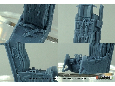 F-16 Aces-ii Ejection Seat (Fabric Pad) (For F-16 Kit) - zdjęcie 6