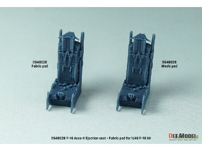 F-16 Aces-ii Ejection Seat (Fabric Pad) (For F-16 Kit) - zdjęcie 7