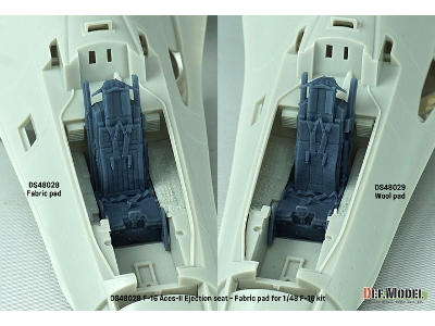 F-16 Aces-ii Ejection Seat (Wool Pad) (For F-16 Kit) - zdjęcie 10