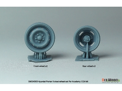 Hyundai Porter Ii Steel Wheel Set (For Academy) - zdjęcie 3