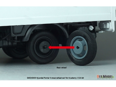 Hyundai Porter Ii Steel Wheel Set (For Academy) - zdjęcie 7