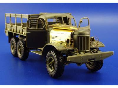  ZiL-157  6x6 Military Truck 1/35 - Trumpeter - blaszki - zdjęcie 13