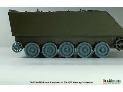 Us M113 Apc Steel Roadwheel Set (For Academy, Tamiya) - zdjęcie 9
