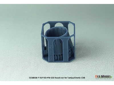F-16 F100-pw-220 Nozzle Set (For Tamiya, Kinetic) - zdjęcie 2