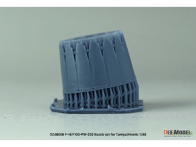 F-16 F100-pw-220 Nozzle Set (For Tamiya, Kinetic) - zdjęcie 3