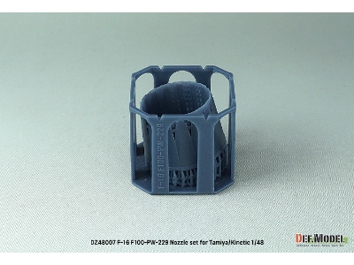 F-16 F100-pw-229 Nozzle Set (For Tamiya, Kinetic) - zdjęcie 2