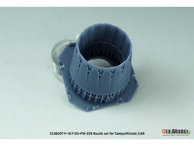 F-16 F100-pw-229 Nozzle Set (For Tamiya, Kinetic) - zdjęcie 4