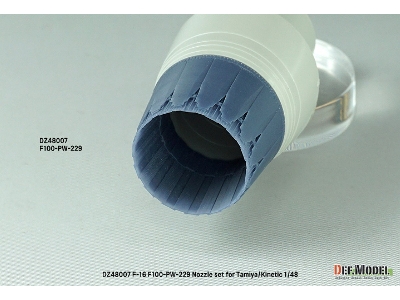 F-16 F100-pw-229 Nozzle Set (For Tamiya, Kinetic) - zdjęcie 6
