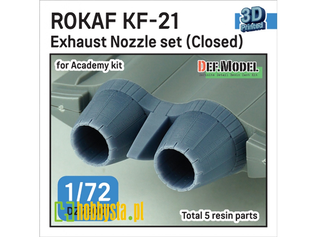 Rokaf Kf-21 Exhaust Nozzle Set (Closed) (For Academy) - zdjęcie 1 Rokaf Kf-21 Exhaust Nozzle Set (Closed) (For Academy) - zdjęcie 1