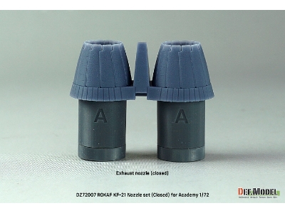 Rokaf Kf-21 Exhaust Nozzle Set (Closed) (For Academy) - zdjęcie 3