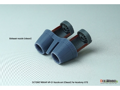 Rokaf Kf-21 Exhaust Nozzle Set (Closed) (For Academy) - zdjęcie 4