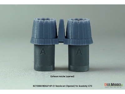 Rokaf Kf-21 Exhaust Nozzle Set (Opened) (For Academy) - zdjęcie 3