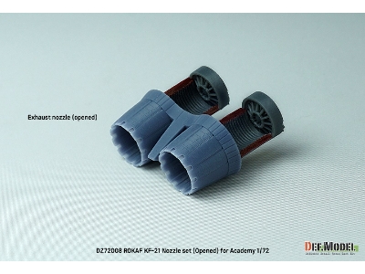 Rokaf Kf-21 Exhaust Nozzle Set (Opened) (For Academy) - zdjęcie 4