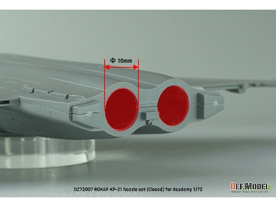 Rokaf Kf-21 Exhaust Nozzle Set (Opened) (For Academy) - zdjęcie 8