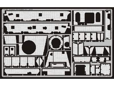  Zimmerit Brummbar late 1/35 - Dragon - blaszki - zdjęcie 2