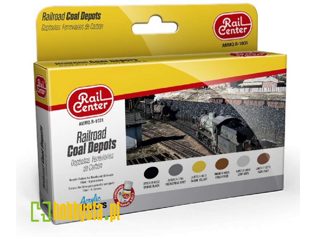 Rail Center - Railroad Coal Depots Set - zdjęcie 1