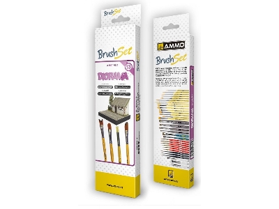 Dioramas Brushes Set (4 Pcs) - zdjęcie 1