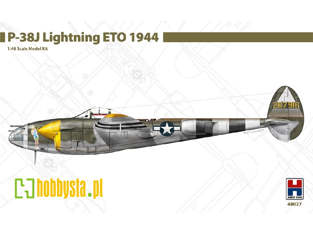 P38J Lightning ETO 1944 - zdjęcie 1