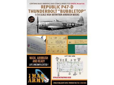 Republic P47-d Thunderbolt 'bubbletop' (Kinetic) - zdjęcie 1