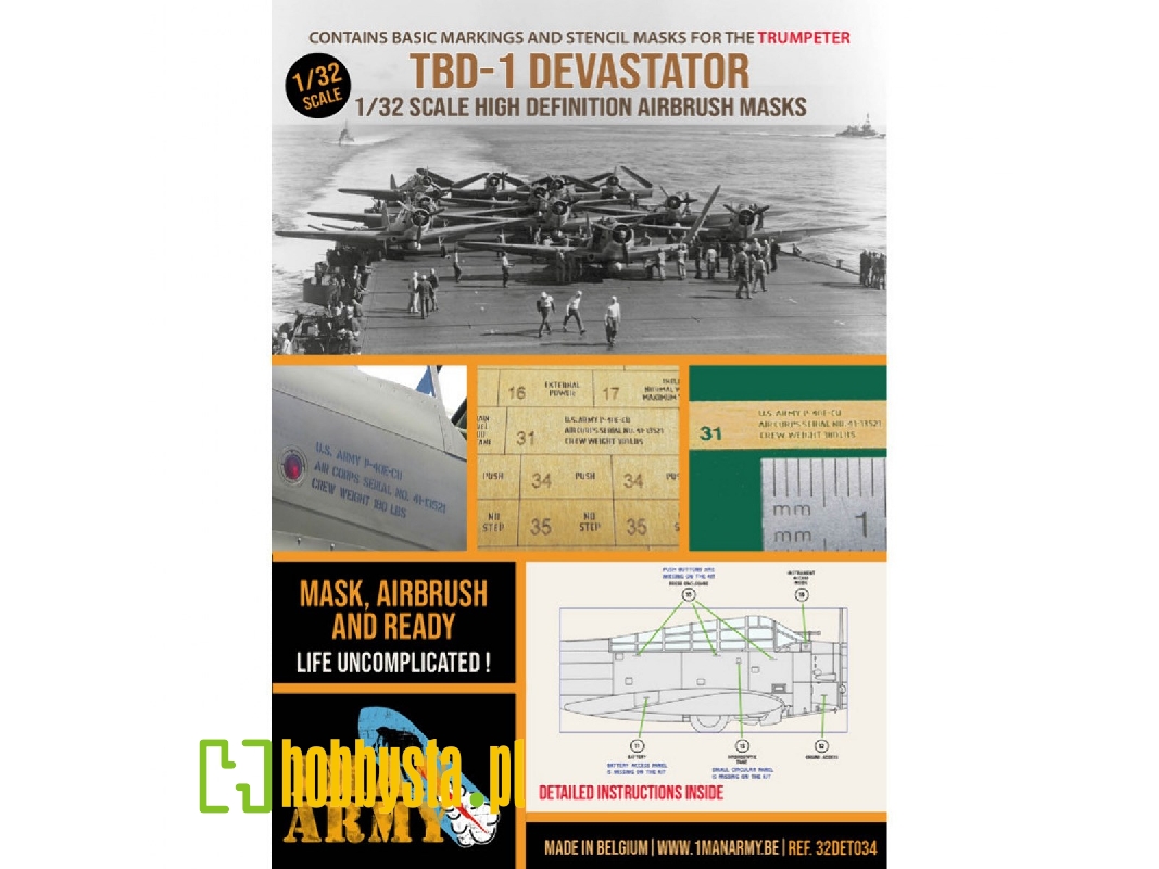 Tbd-1 Devastator (Trumpeter) - zdjęcie 1 Tbd-1 Devastator (Trumpeter) - zdjęcie 1