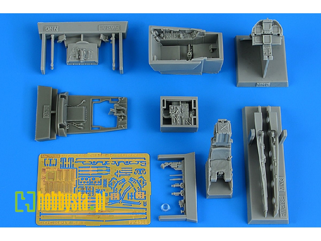 F/A-18E Super Hornet cockpit set - zdjęcie 1 F/A-18E Super Hornet cockpit set - zdjęcie 1