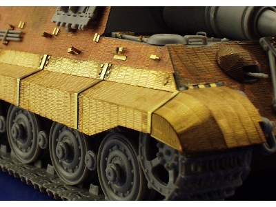  Zimmerit Jagdtiger fender 1/35 - Dragon - blaszki - zdjęcie 8